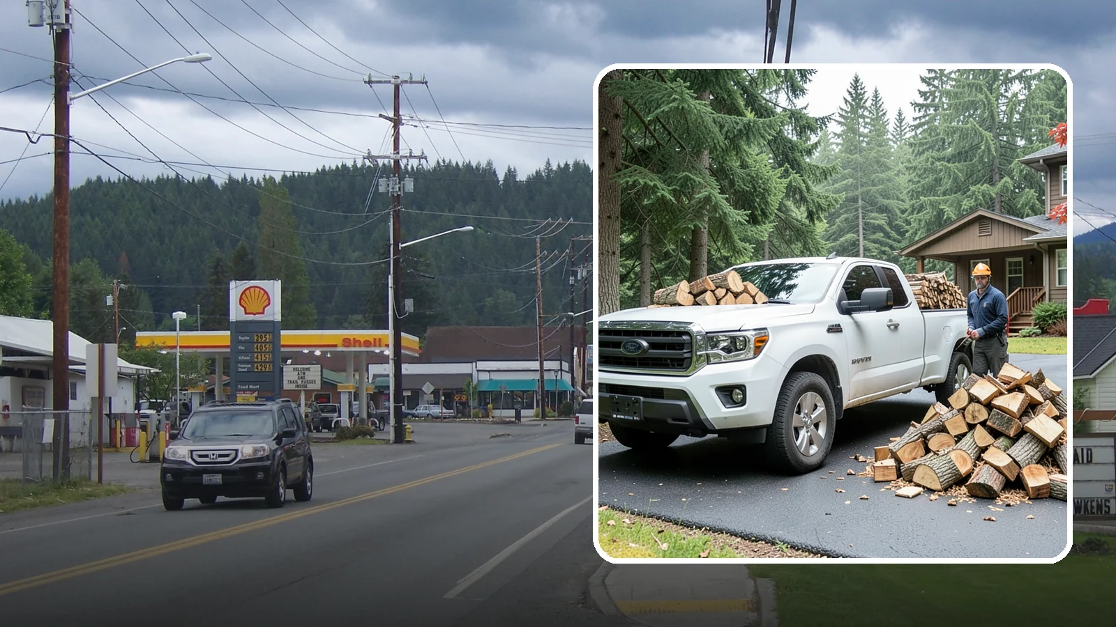 Firewood Delivery in Granite Falls, Snohomish County, WA - We haul seasoned, ready-to-burn firewood straight to your Pacific Northwest home so you never have to load, tow, or unload it...