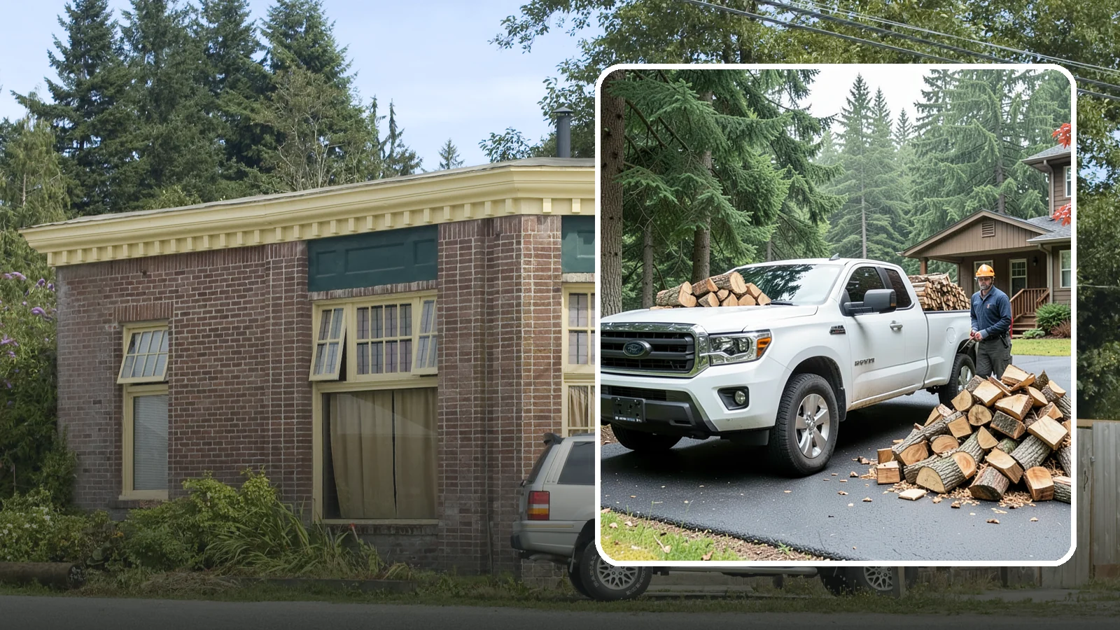 Firewood Delivery in Hamilton, Skagit County, WA - We haul seasoned, ready-to-burn firewood straight to your Pacific Northwest home so you never have to load, tow, or unload it...