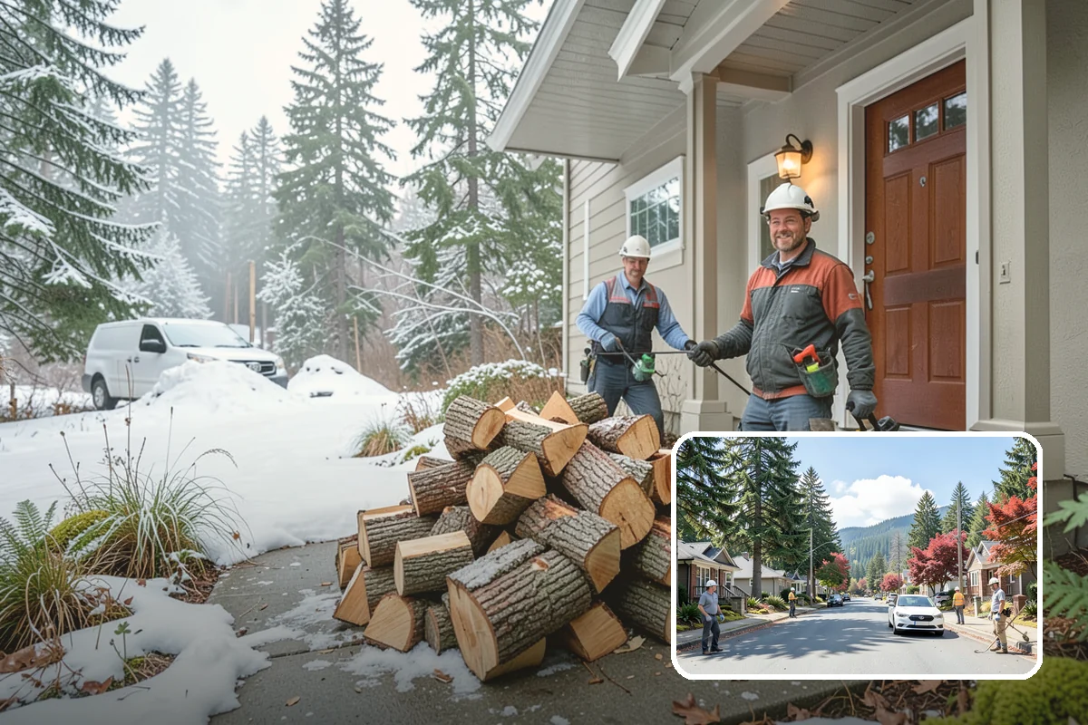 Firewood Delivery in Hunts Point, King County, WA - Saves you the hassle of renting a truck and hauling heavy wood
