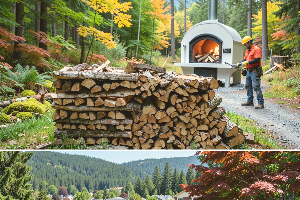 Firewood Delivery in Index, Snohomish County, WA - Book delivery in late summer or early fall so your supply is in place well before the wet, cold months arrive.