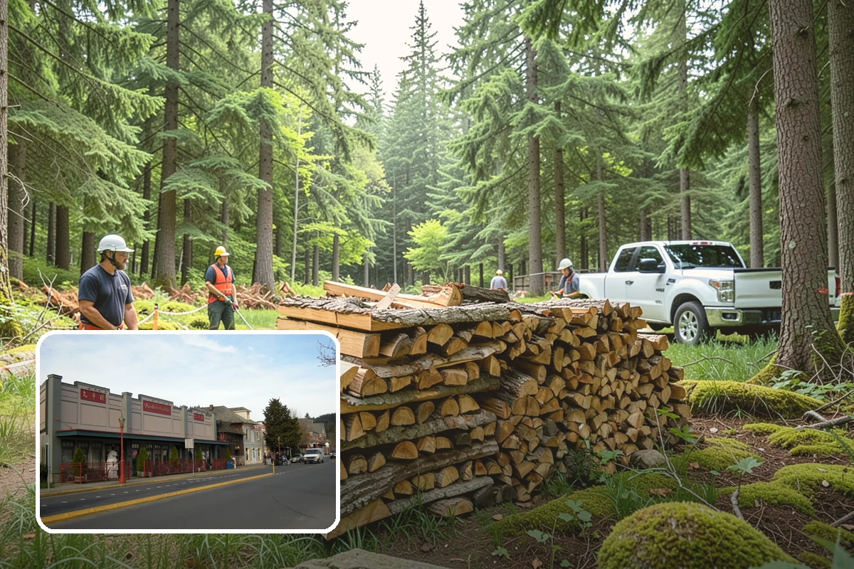 Firewood Delivery in Issaquah, King County, WA - Saves you the hassle of renting a truck and hauling heavy wood