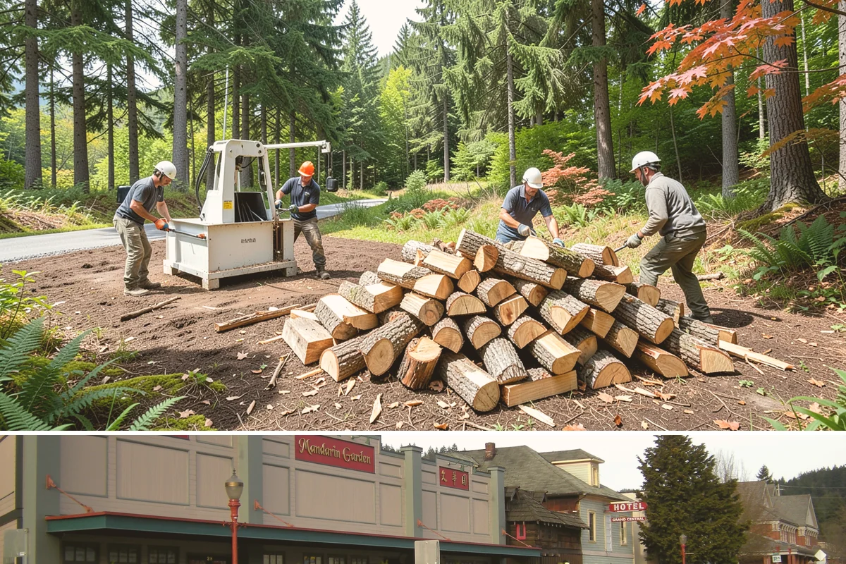 Firewood Delivery in Issaquah, King County, WA - Book delivery in late summer or early fall so your supply is in place well before the wet, cold months arrive.