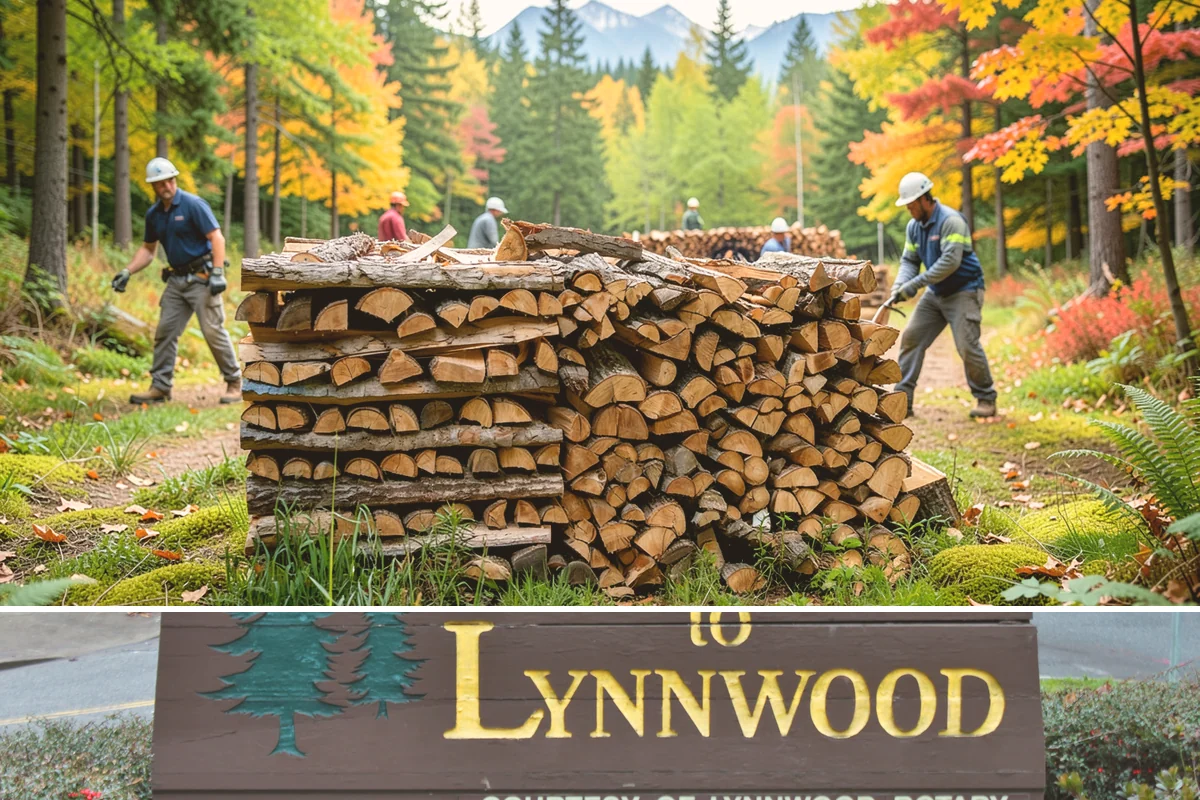 Firewood Delivery in Lynnwood, Snohomish County, WA - Book delivery in late summer or early fall so your supply is in place well before the wet, cold months arrive.