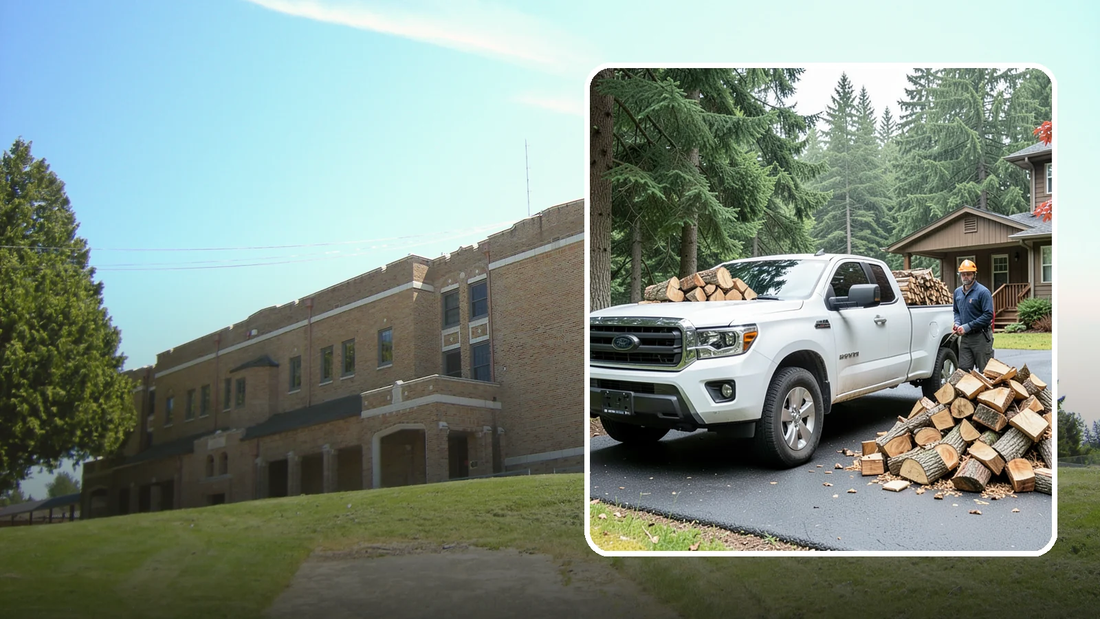 Firewood Delivery in Maple Valley, King County, WA - We haul seasoned, ready-to-burn firewood straight to your Pacific Northwest home so you never have to load, tow, or unload it...