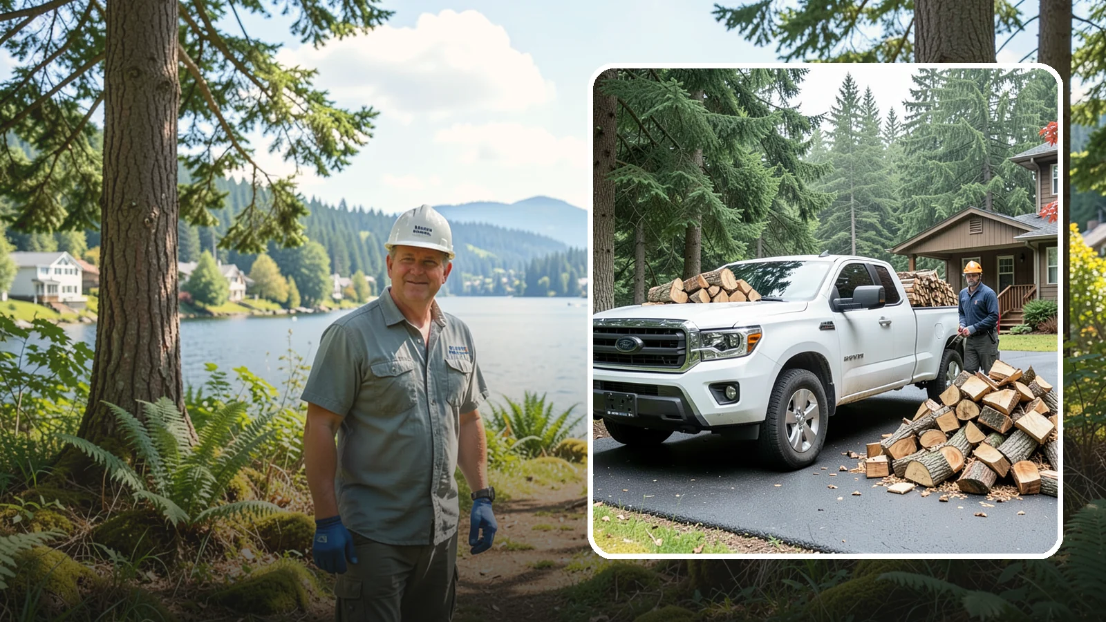 Firewood Delivery in Milton, King County, WA - We haul seasoned, ready-to-burn firewood straight to your Pacific Northwest home so you never have to load, tow, or unload it...