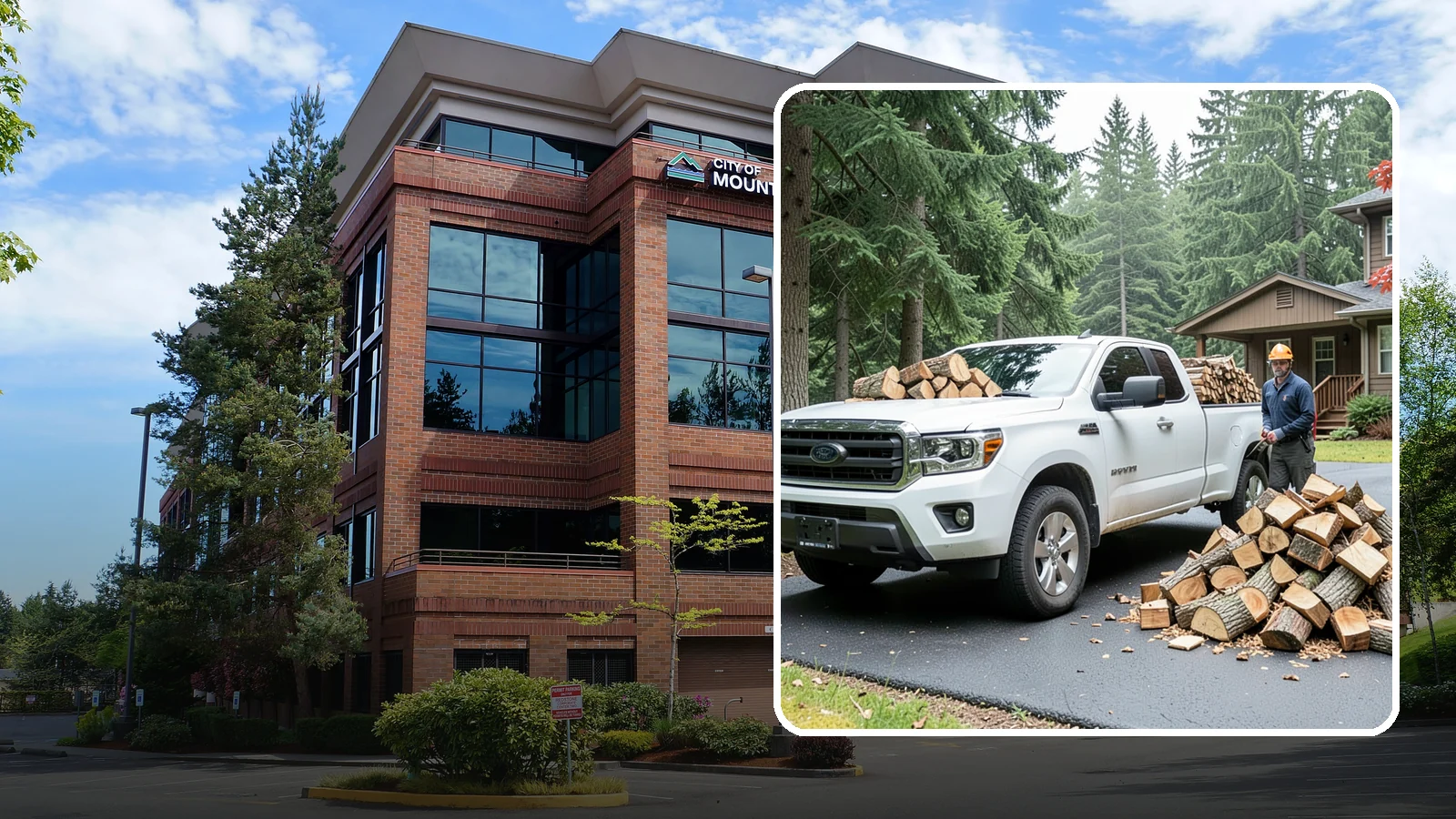 Firewood Delivery in Mountlake Terrace, WA - We haul seasoned, ready-to-burn firewood straight to your Pacific Northwest home so you never have to load, tow, or unload it...