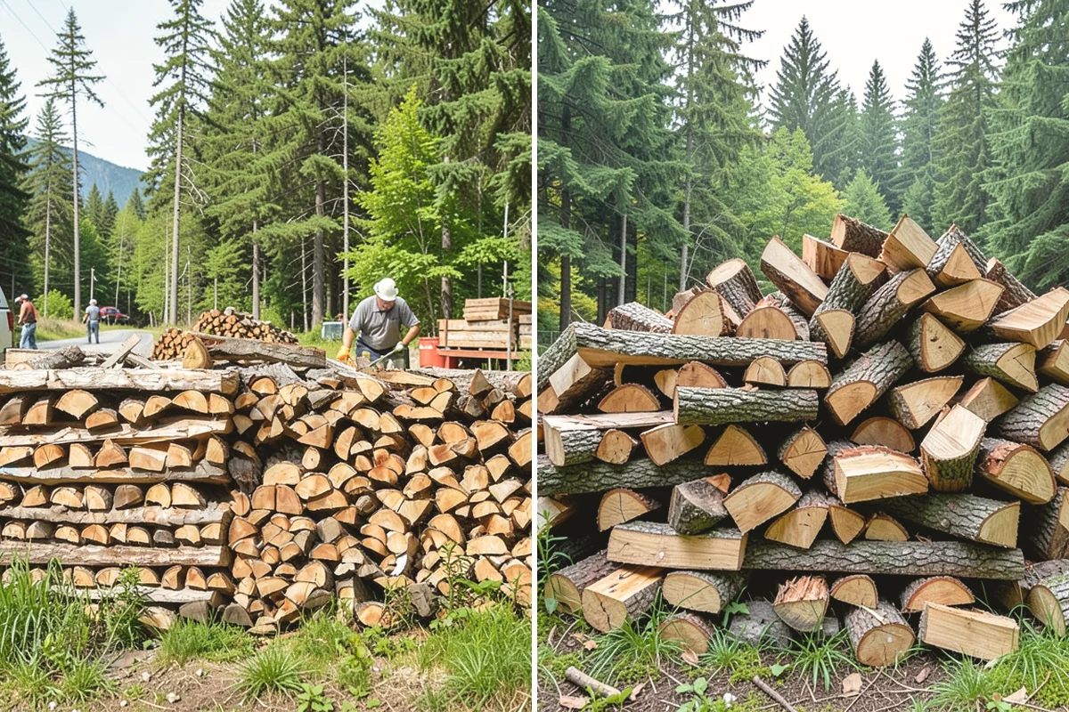 Firewood Delivery in Mountlake Terrace, WA - Confirm your quantity, drop location, and preferred window