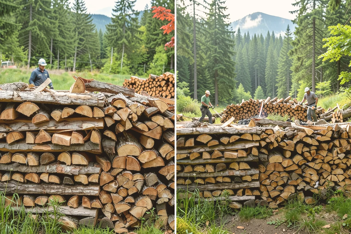 Firewood Delivery in Newcastle, King County, WA - Confirm your quantity, drop location, and preferred window