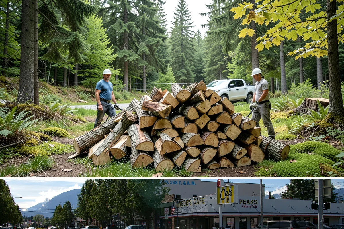 Firewood Delivery in North Bend, King County, WA - Book delivery in late summer or early fall so your supply is in place well before the wet, cold months arrive.