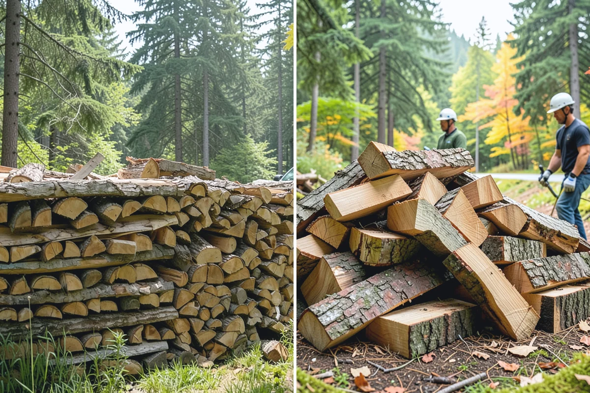 Firewood Delivery in Redmond, King County, WA - Confirm your quantity, drop location, and preferred window