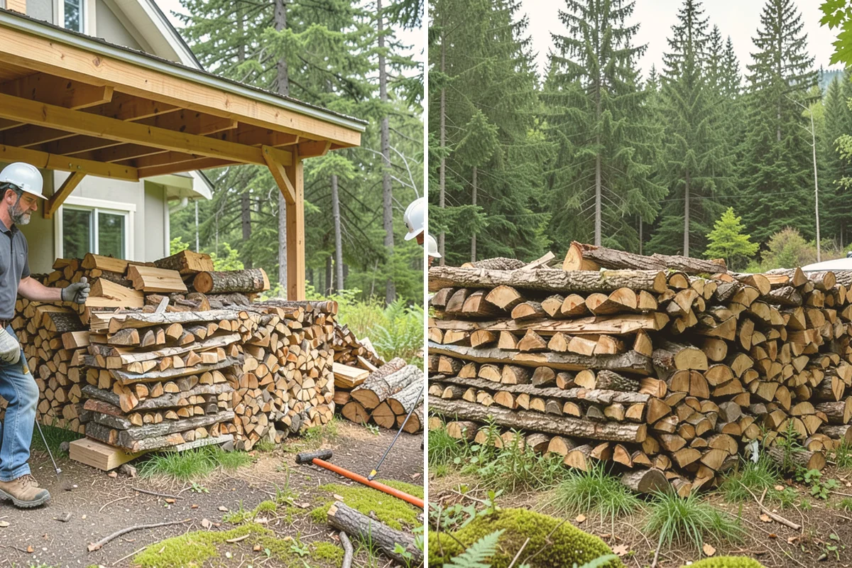 Firewood Delivery in Sammamish, King County, WA - Confirm your quantity, drop location, and preferred window