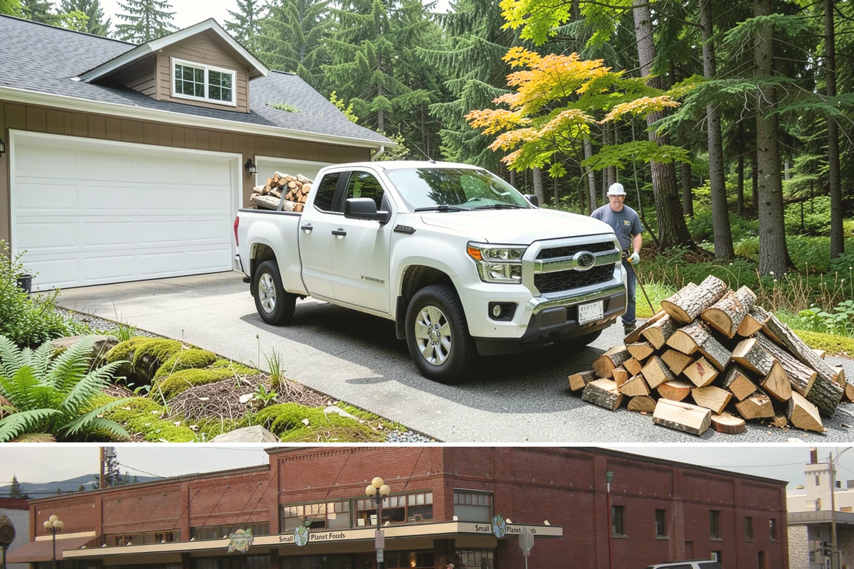 Firewood Delivery in Sedro-Woolley, Skagit County, WA - Book delivery in late summer or early fall so your supply is in place well before the wet, cold months arrive.