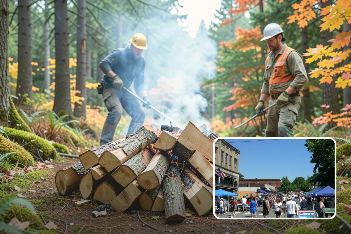 Firewood Delivery in Snohomish, Snohomish County, WA - Saves you the hassle of renting a truck and hauling heavy wood