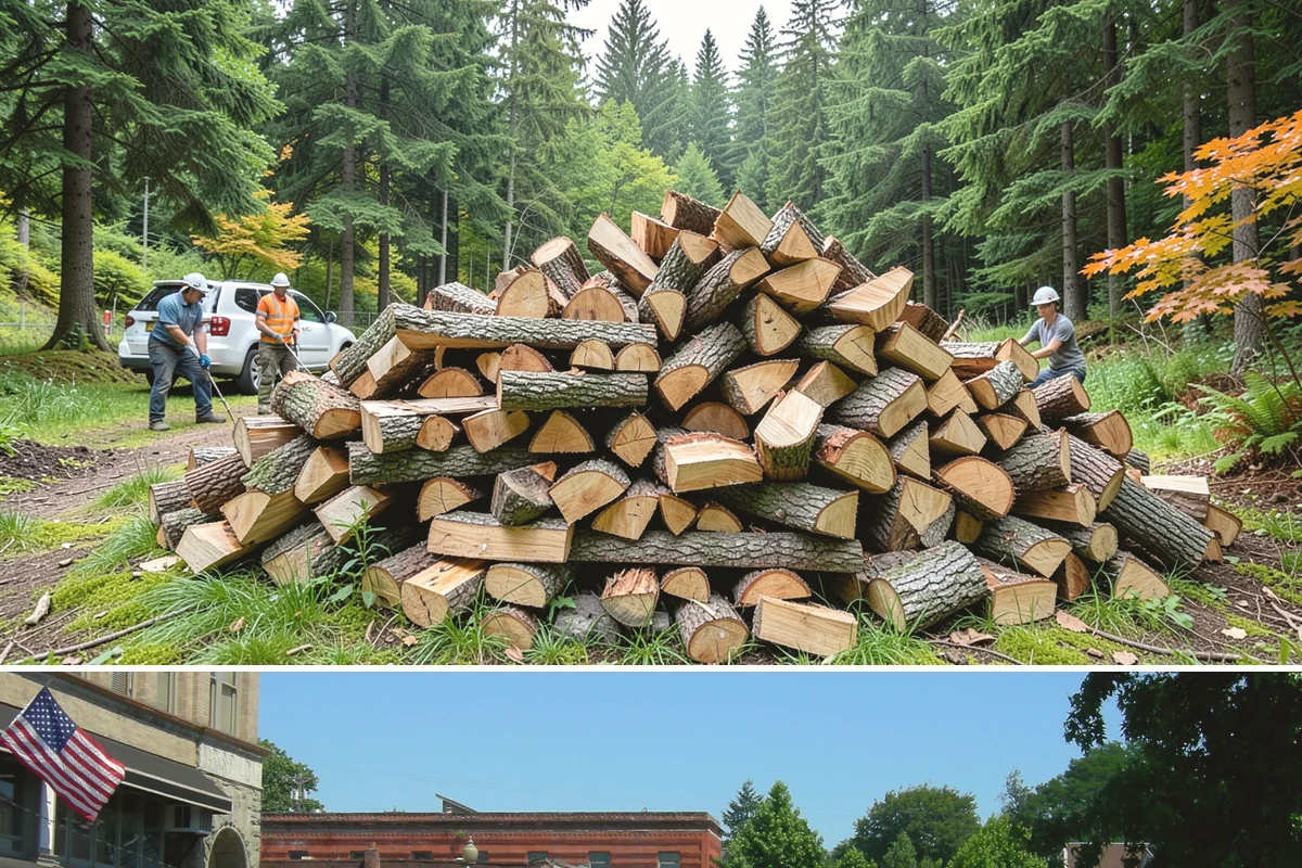 Firewood Delivery in Snohomish, Snohomish County, WA - Book delivery in late summer or early fall so your supply is in place well before the wet, cold months arrive.