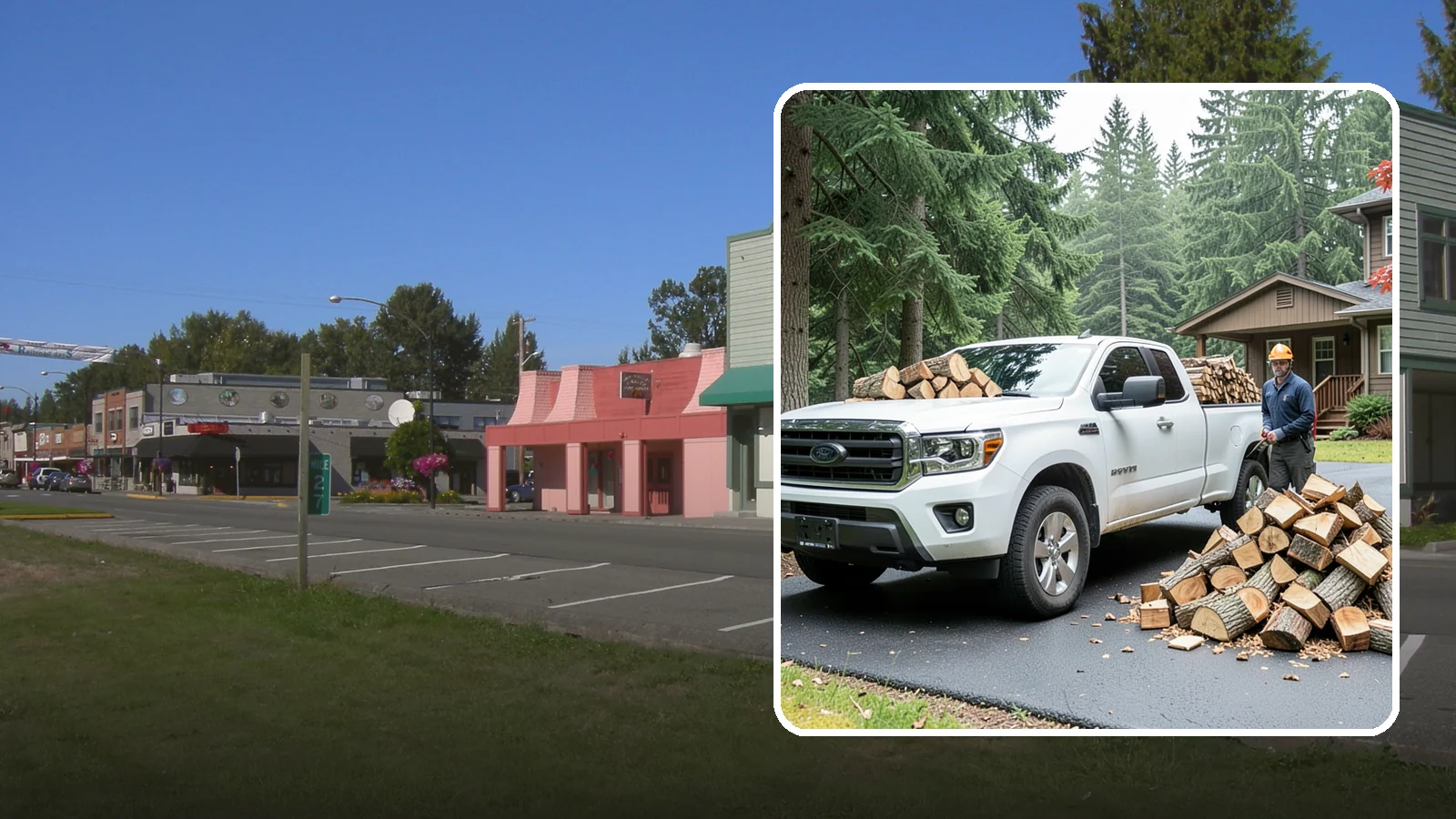 Firewood Delivery in Snoqualmie, King County, WA - We haul seasoned, ready-to-burn firewood straight to your Pacific Northwest home so you never have to load, tow, or unload it...