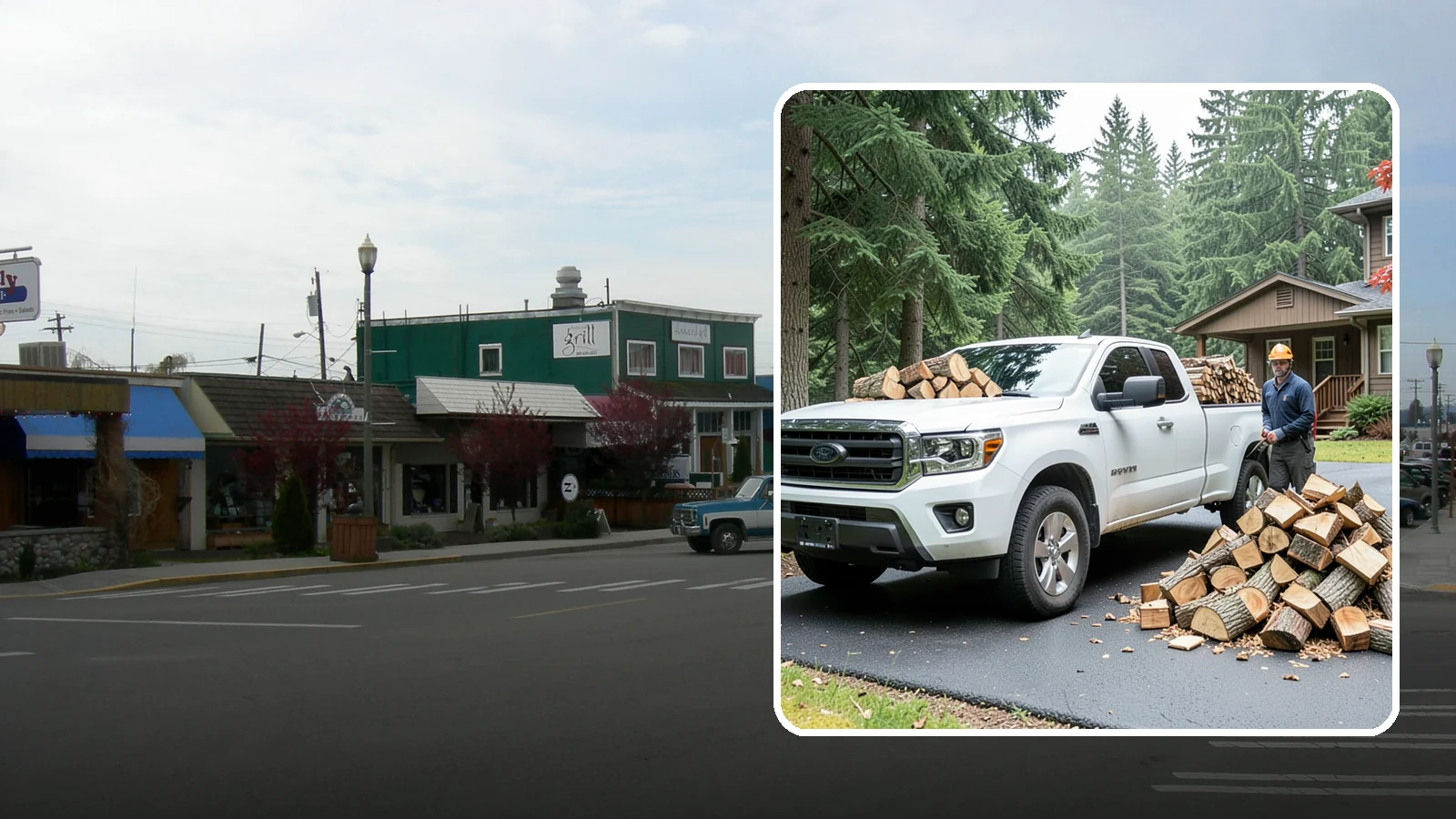 Firewood Delivery in Stanwood, Snohomish County, WA - We haul seasoned, ready-to-burn firewood straight to your Pacific Northwest home so you never have to load, tow, or unload it...
