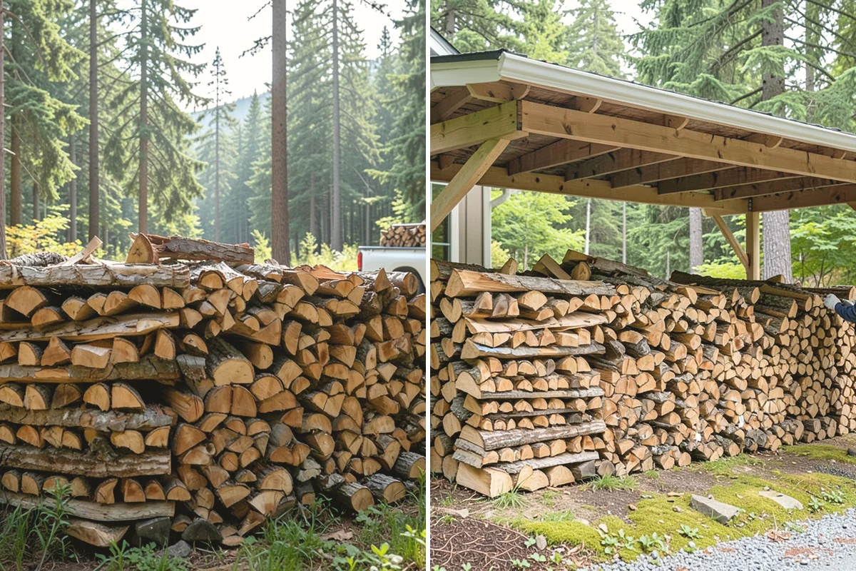 Firewood Delivery in Tukwila, King County, WA - Confirm your quantity, drop location, and preferred window