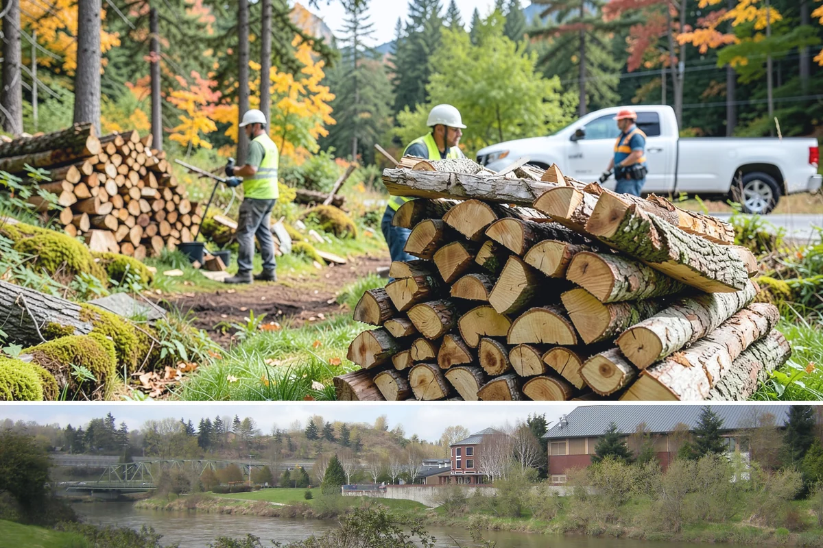 Firewood Delivery in Tukwila, King County, WA - Book delivery in late summer or early fall so your supply is in place well before the wet, cold months arrive.