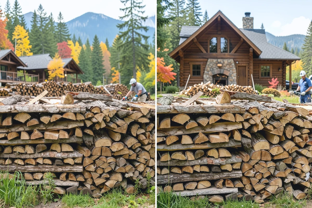 Firewood Delivery in Wilkeson, Pierce County, WA - Confirm your quantity, drop location, and preferred window