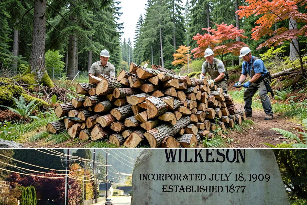 Firewood Delivery in Wilkeson, Pierce County, WA - Book delivery in late summer or early fall so your supply is in place well before the wet, cold months arrive.