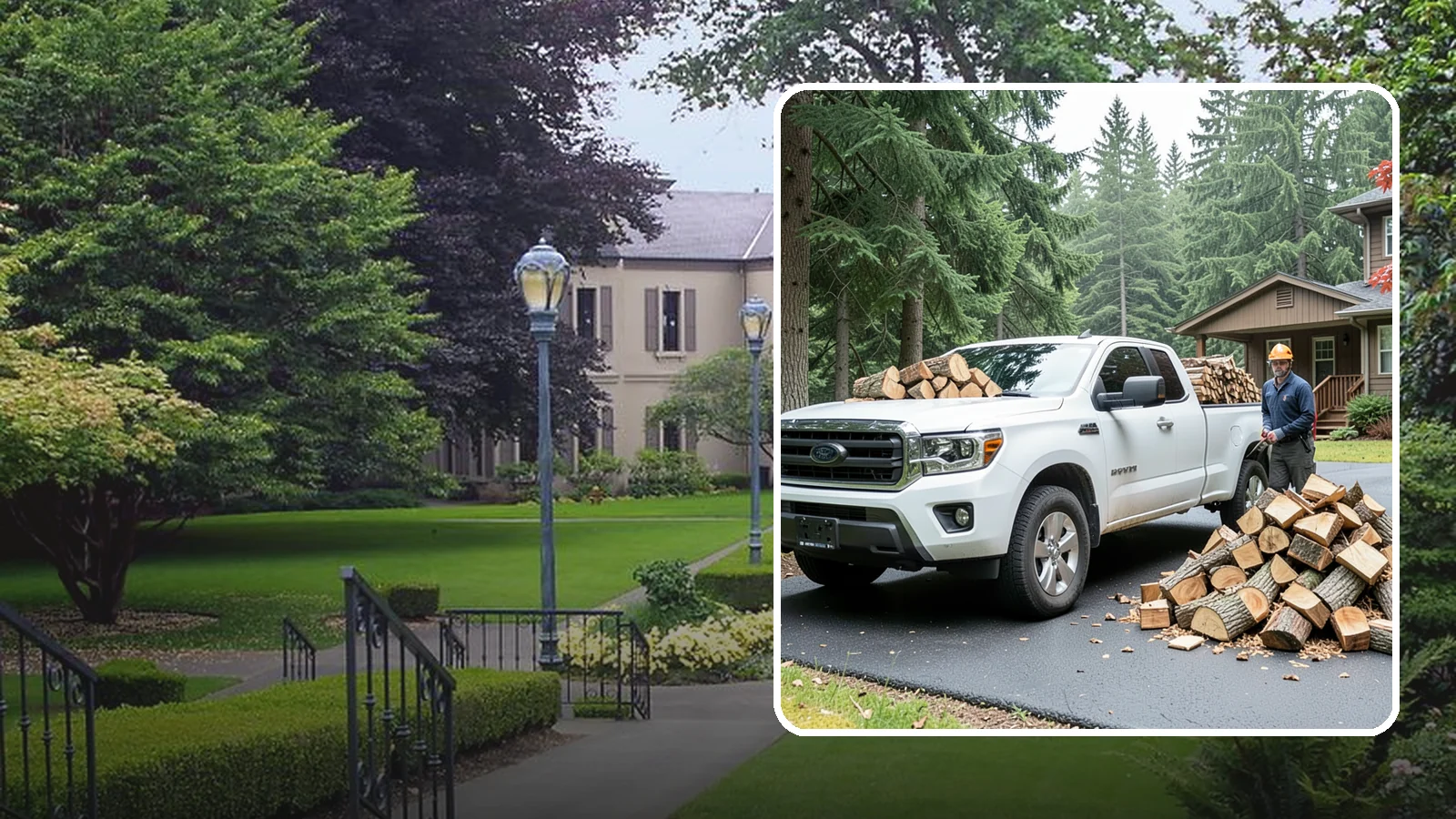 Firewood Delivery in Woodinville, King County, WA - We haul seasoned, ready-to-burn firewood straight to your Pacific Northwest home so you never have to load, tow, or unload it...