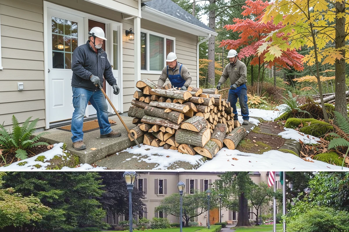 Firewood Delivery in Woodinville, King County, WA - Book delivery in late summer or early fall so your supply is in place well before the wet, cold months arrive.