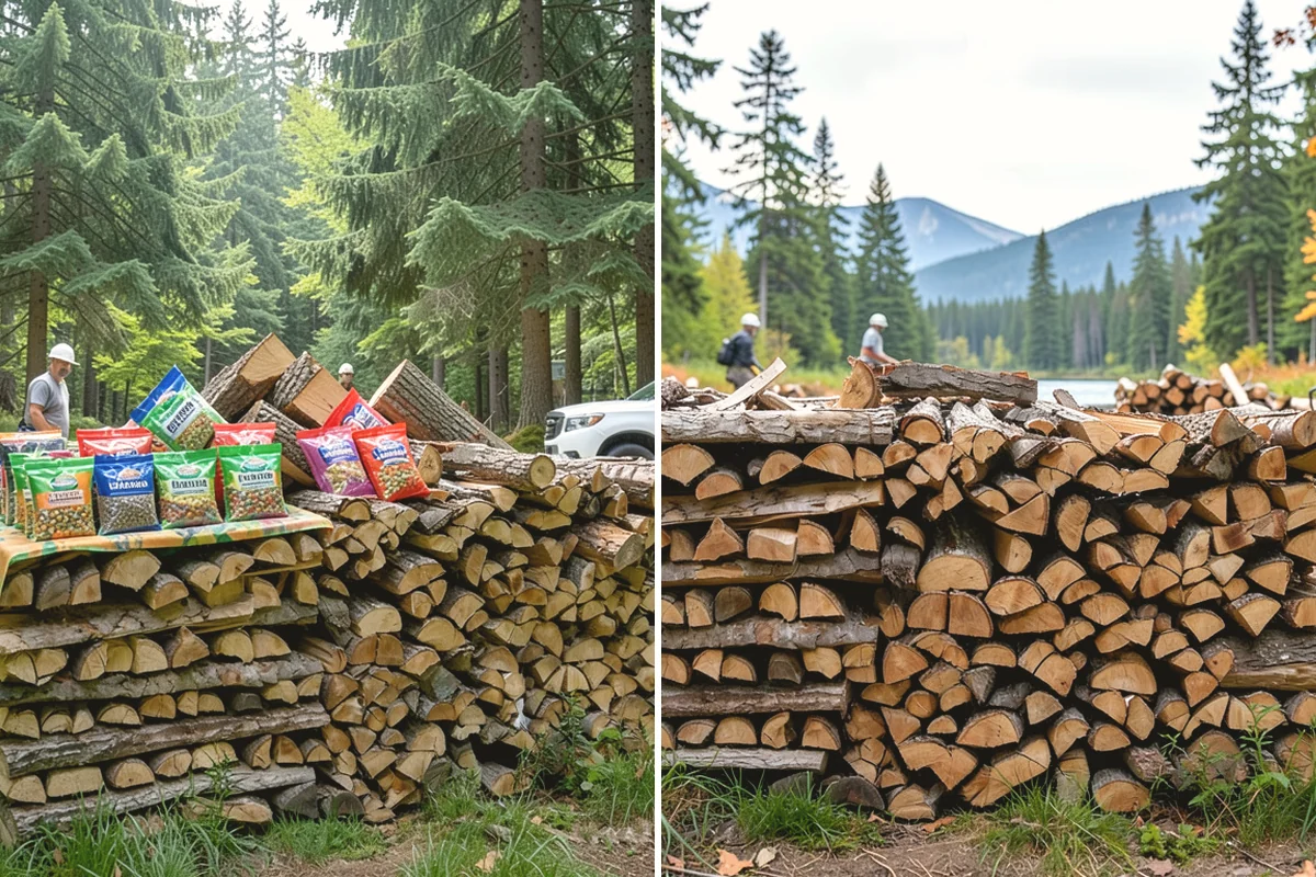 Firewood Disposal in Anacortes, Skagit County, WA - Show us the wood you want removed