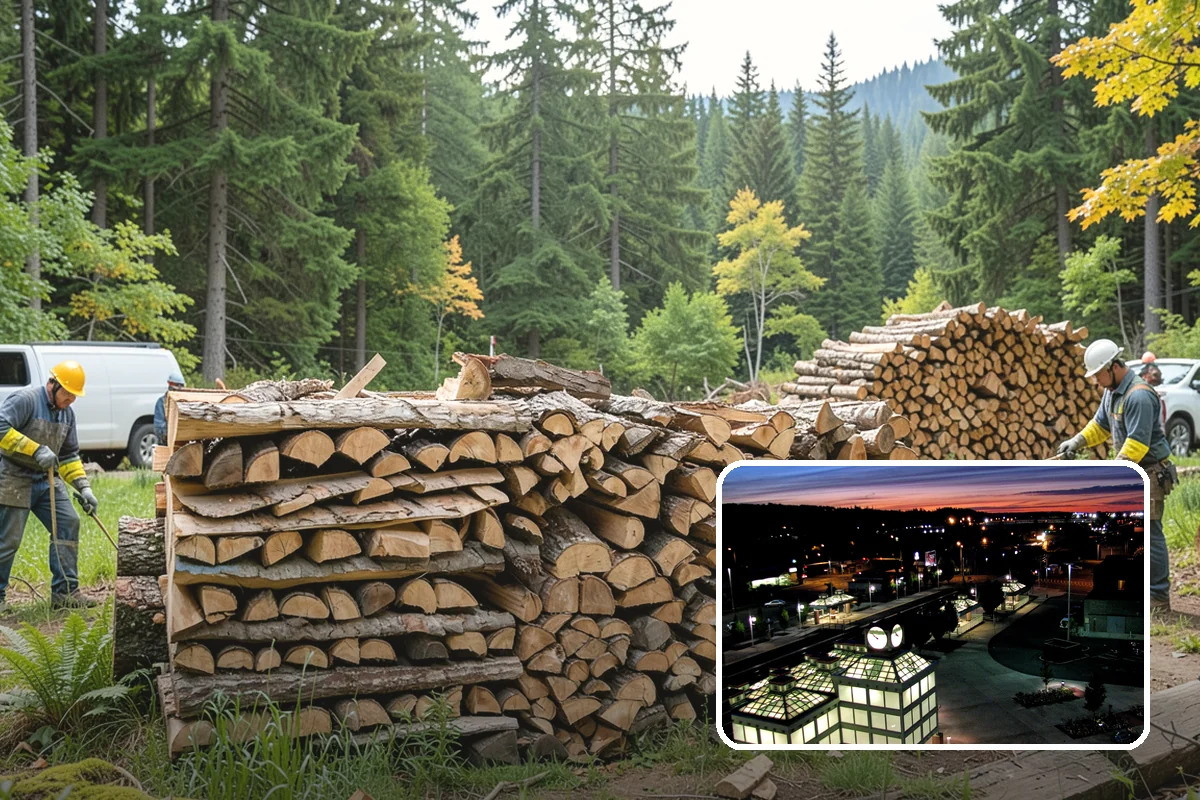 Firewood Disposal in Auburn, King County, WA - Clears out old or unusable wood fast