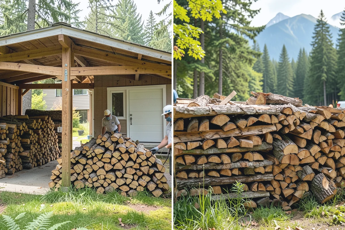 Firewood Disposal in Beaux Arts Village, King County, WA - Show us the wood you want removed