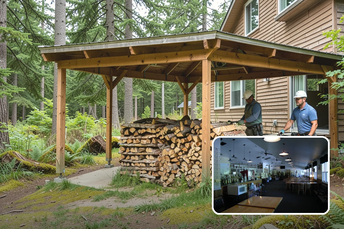 Firewood Disposal in Black Diamond, King County, WA - Clears out old or unusable wood fast