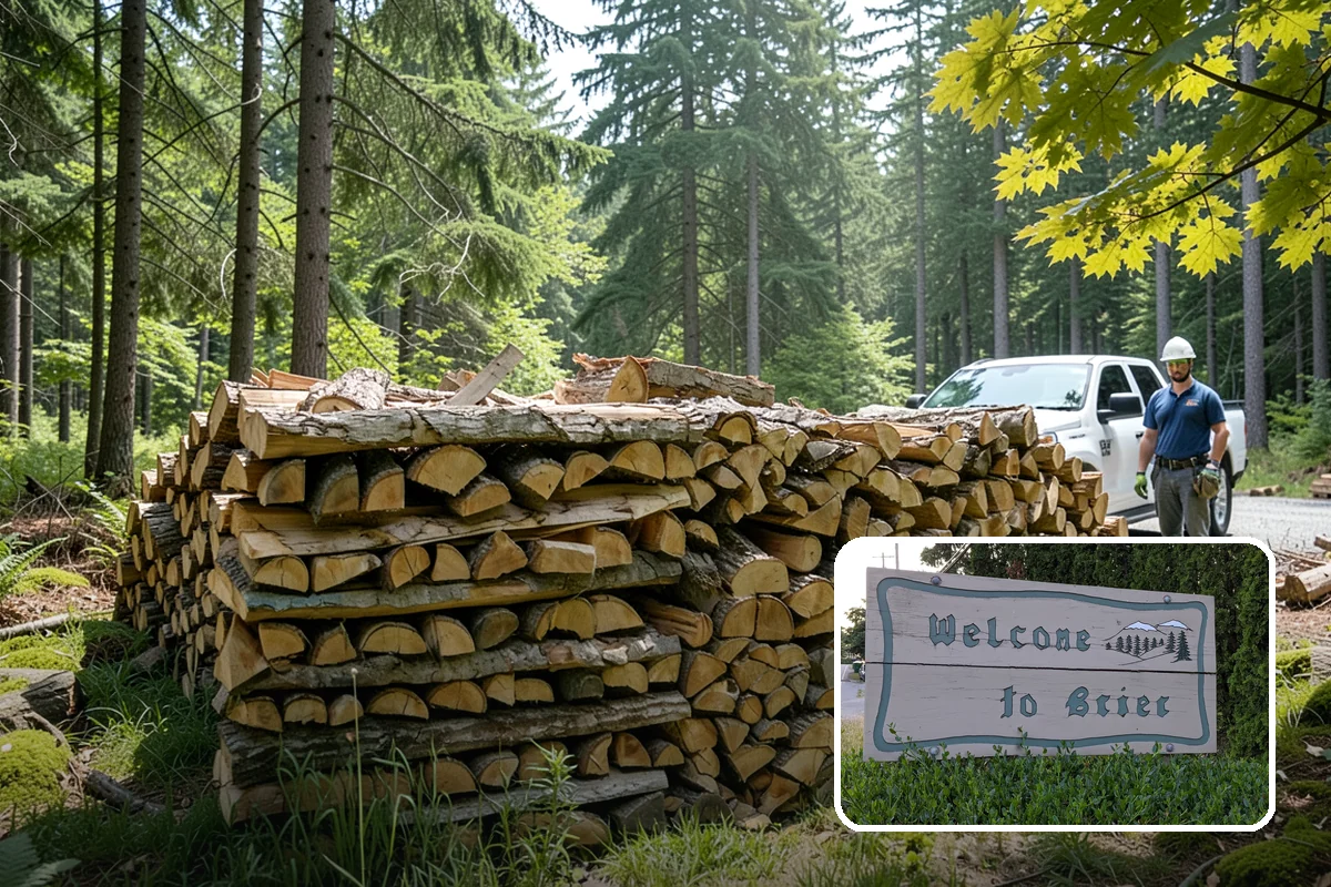 Firewood Disposal in Brier, Snohomish County, WA - Clears out old or unusable wood fast