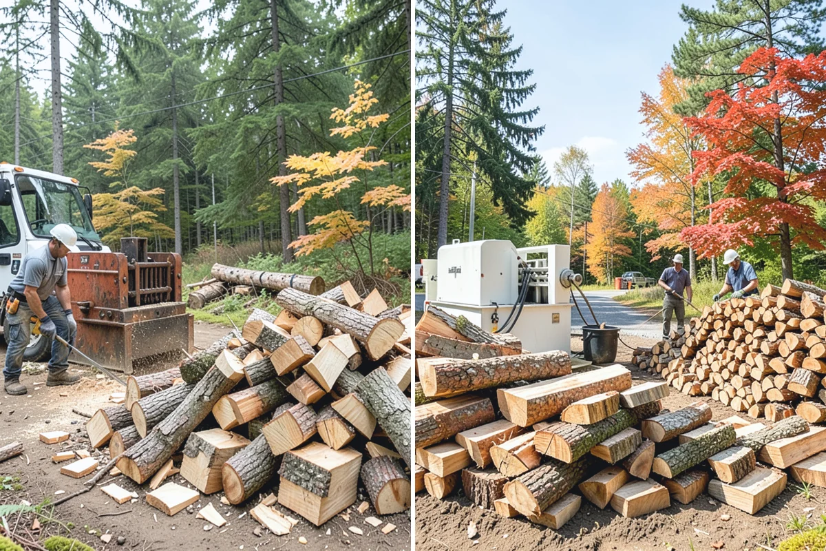 Firewood Disposal in Buckley, Pierce County, WA - Show us the wood you want removed