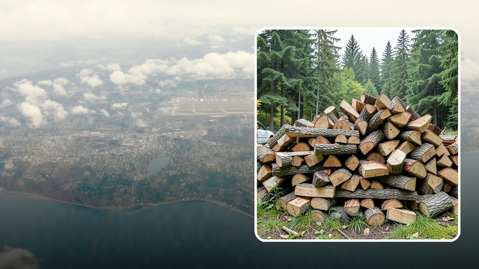 Firewood Disposal in Burien, King County, WA - Our firewood disposal service hauls away old, unwanted, or unusable wood so you can reclaim your space.