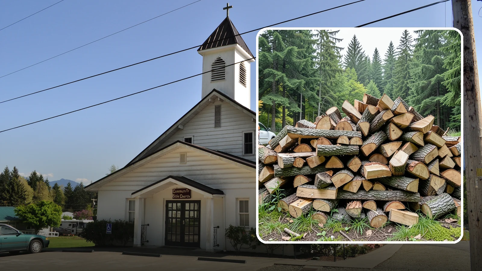 Firewood Disposal in Concrete, Skagit County, WA - Our firewood disposal service hauls away old, unwanted, or unusable wood so you can reclaim your space.