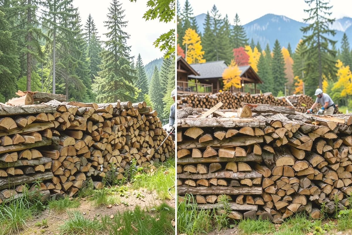 Firewood Disposal in Covington, King County, WA - Show us the wood you want removed