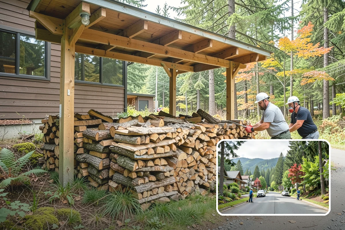 Firewood Disposal in Darrington, Snohomish County, WA - Clears out old or unusable wood fast
