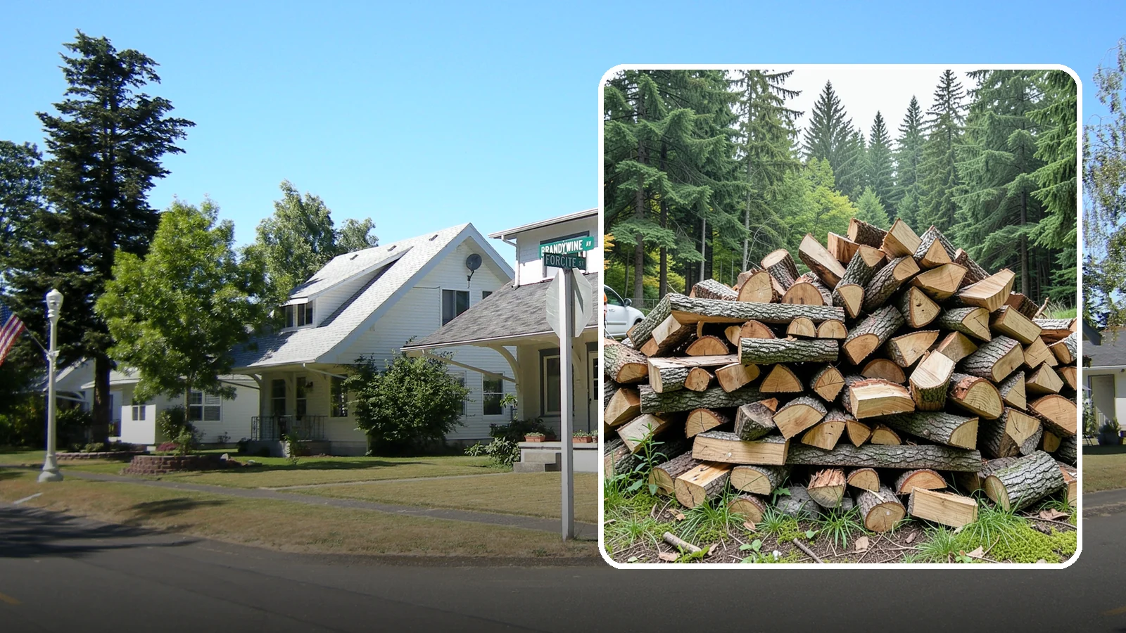 Firewood Disposal in DuPont, Pierce County, WA - Our firewood disposal service hauls away old, unwanted, or unusable wood so you can reclaim your space.