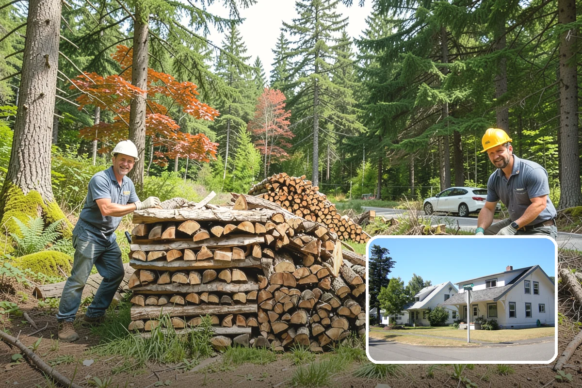 Firewood Disposal in DuPont, Pierce County, WA - Clears out old or unusable wood fast