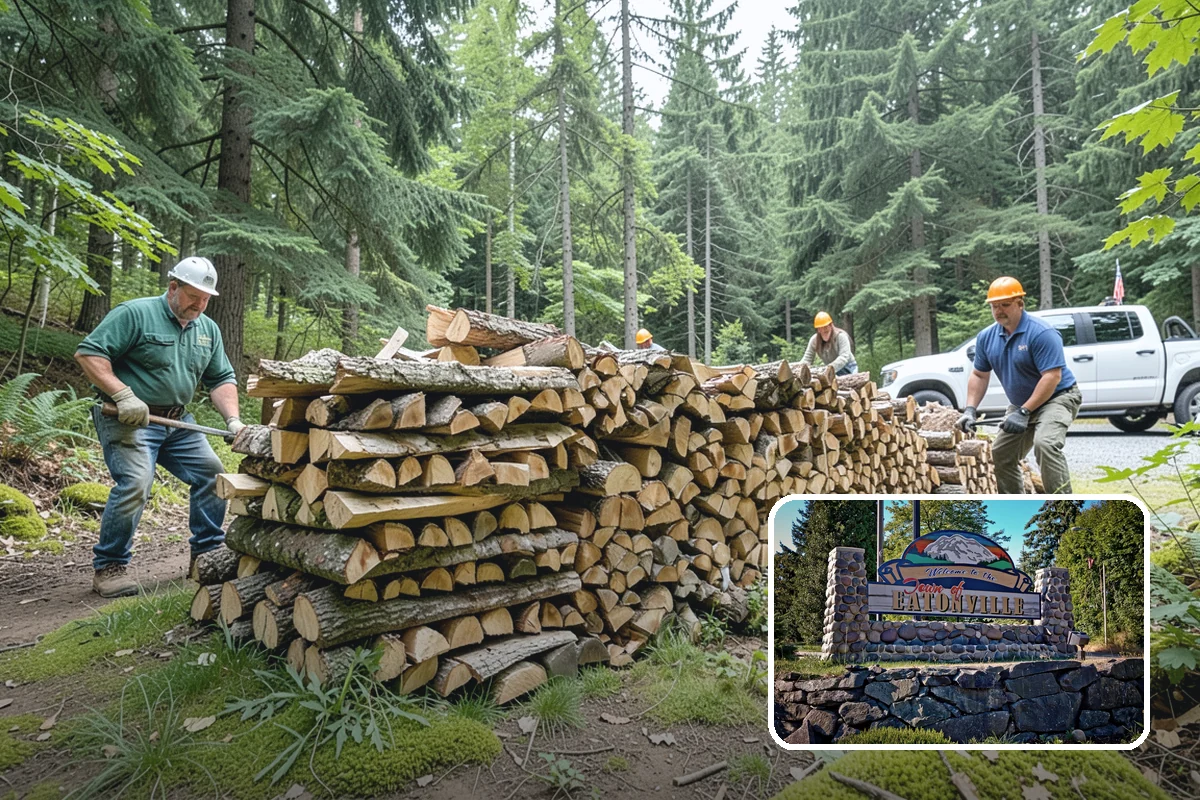 Firewood Disposal in Eatonville, Pierce County, WA - Clears out old or unusable wood fast