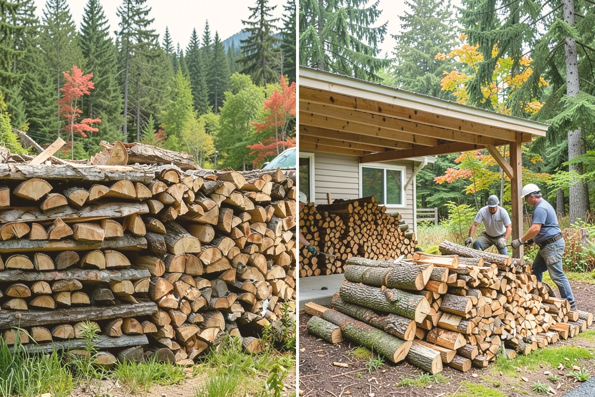Firewood Disposal in Eatonville, Pierce County, WA - Show us the wood you want removed