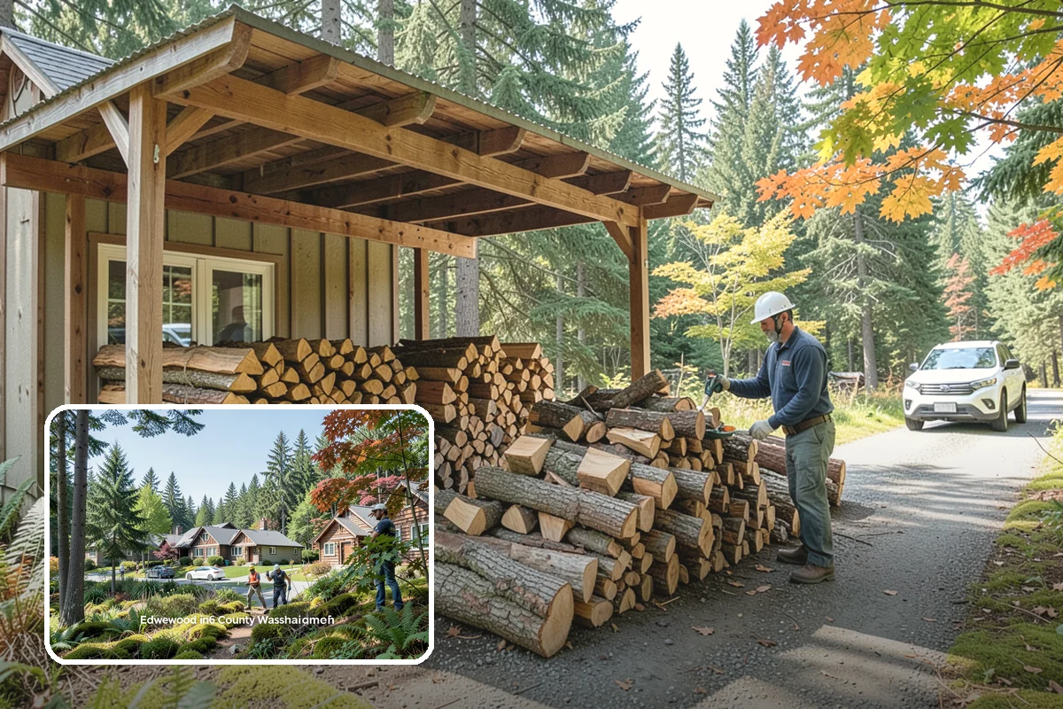 Firewood Disposal in Edgewood, WA - Clears out old or unusable wood fast