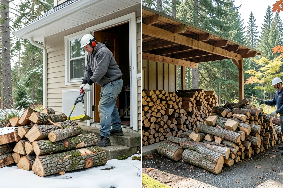 Firewood Disposal in Everett, Snohomish County, WA - Show us the wood you want removed