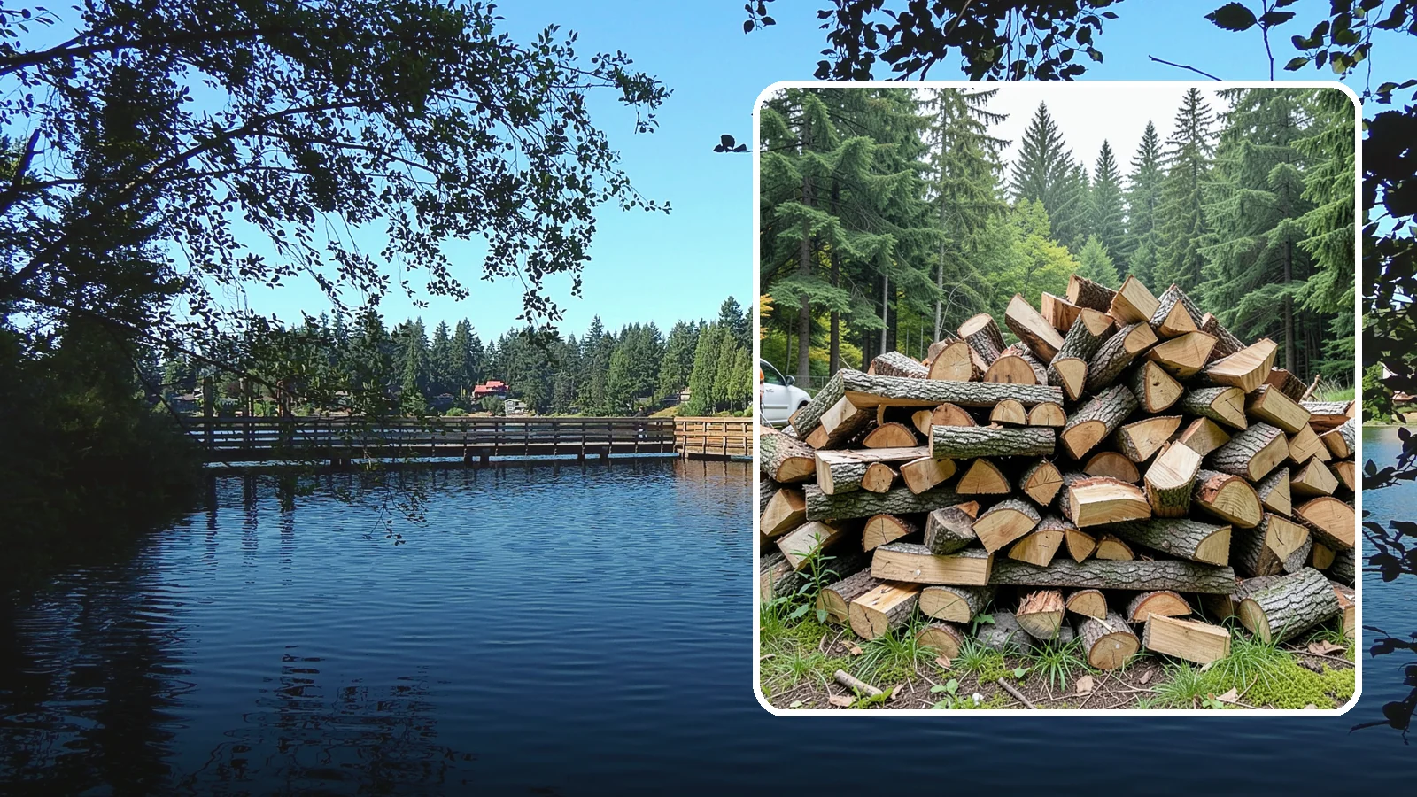 Firewood Disposal in Federal Way, King County, WA - Our firewood disposal service hauls away old, unwanted, or unusable wood so you can reclaim your space.