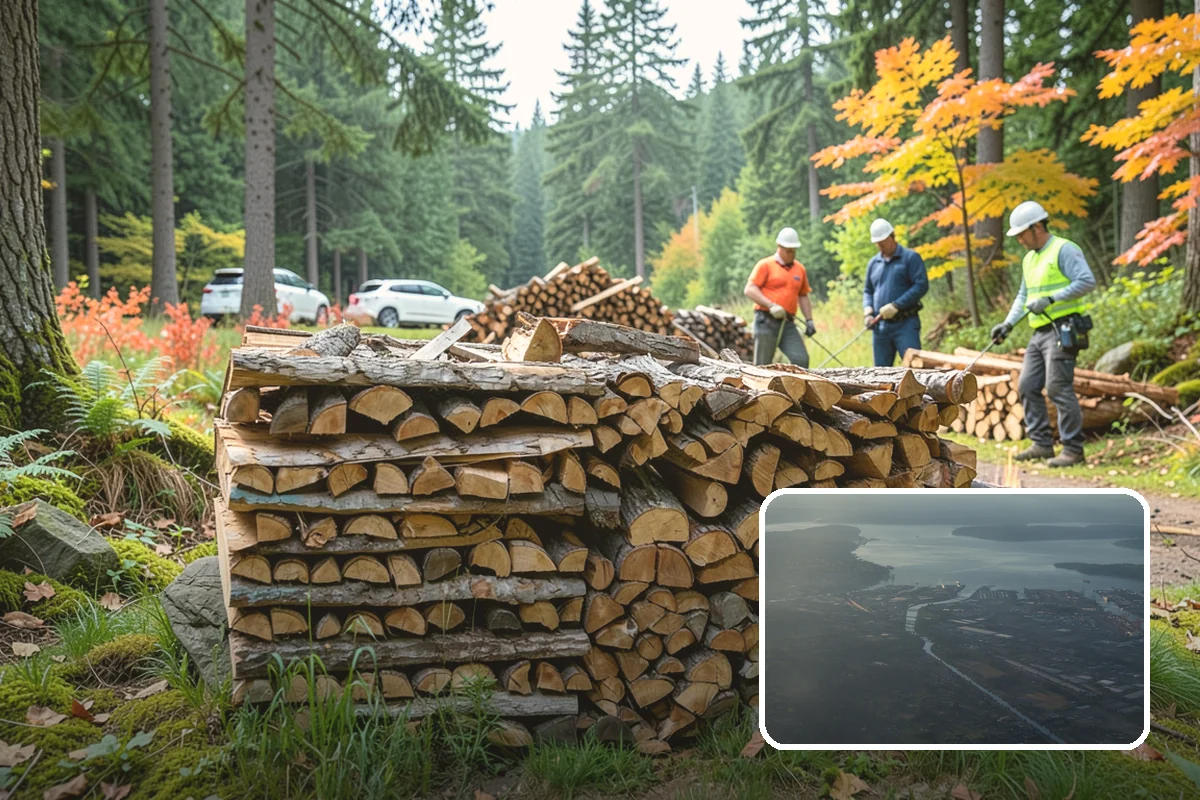 Firewood Disposal in Fife, Pierce County, WA - Clears out old or unusable wood fast