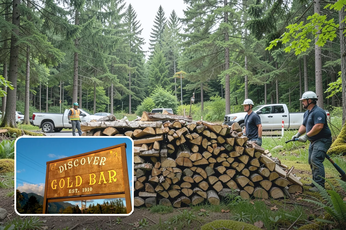 Firewood Disposal in Gold Bar, Snohomish County, WA - Clears out old or unusable wood fast