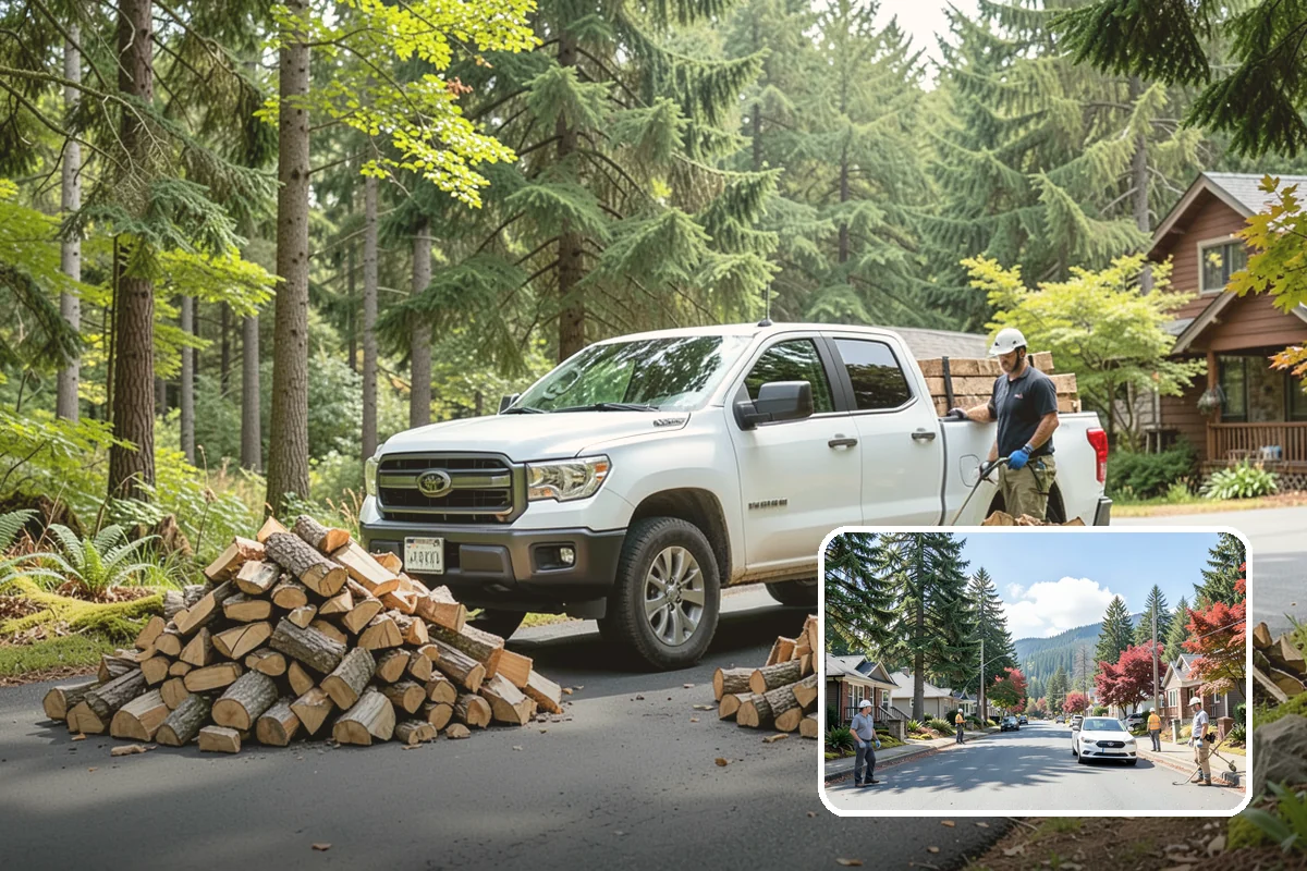 Firewood Disposal in Hunts Point, King County, WA - Clears out old or unusable wood fast
