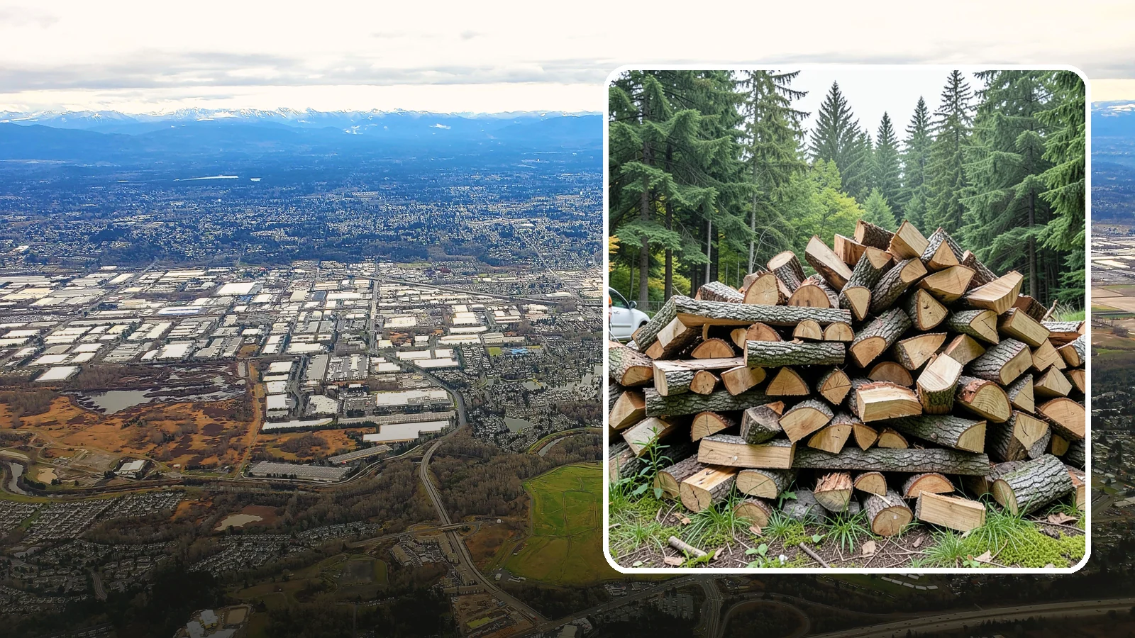 Firewood Disposal in Kent, King County, WA - Our firewood disposal service hauls away old, unwanted, or unusable wood so you can reclaim your space.