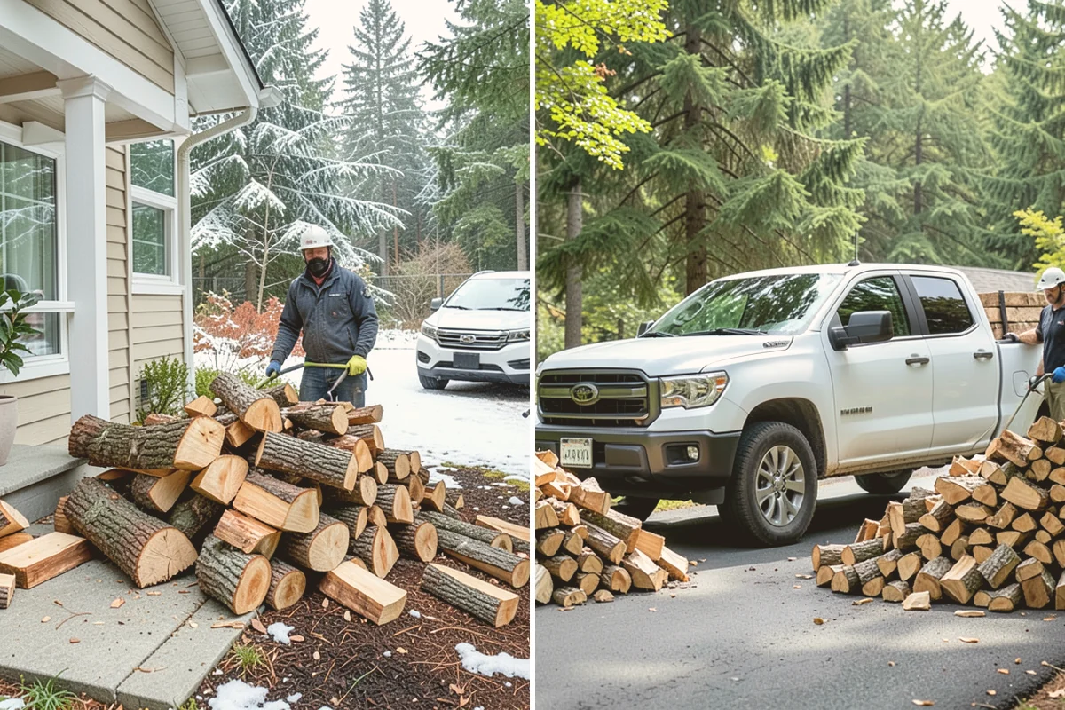 Firewood Disposal in Kent, King County, WA - Show us the wood you want removed