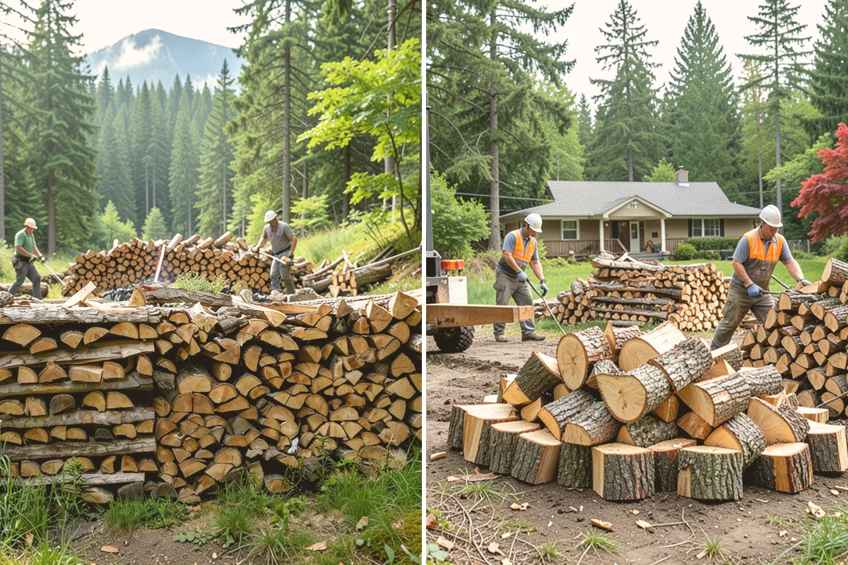 Firewood Disposal in Kirkland, King County, WA - Show us the wood you want removed