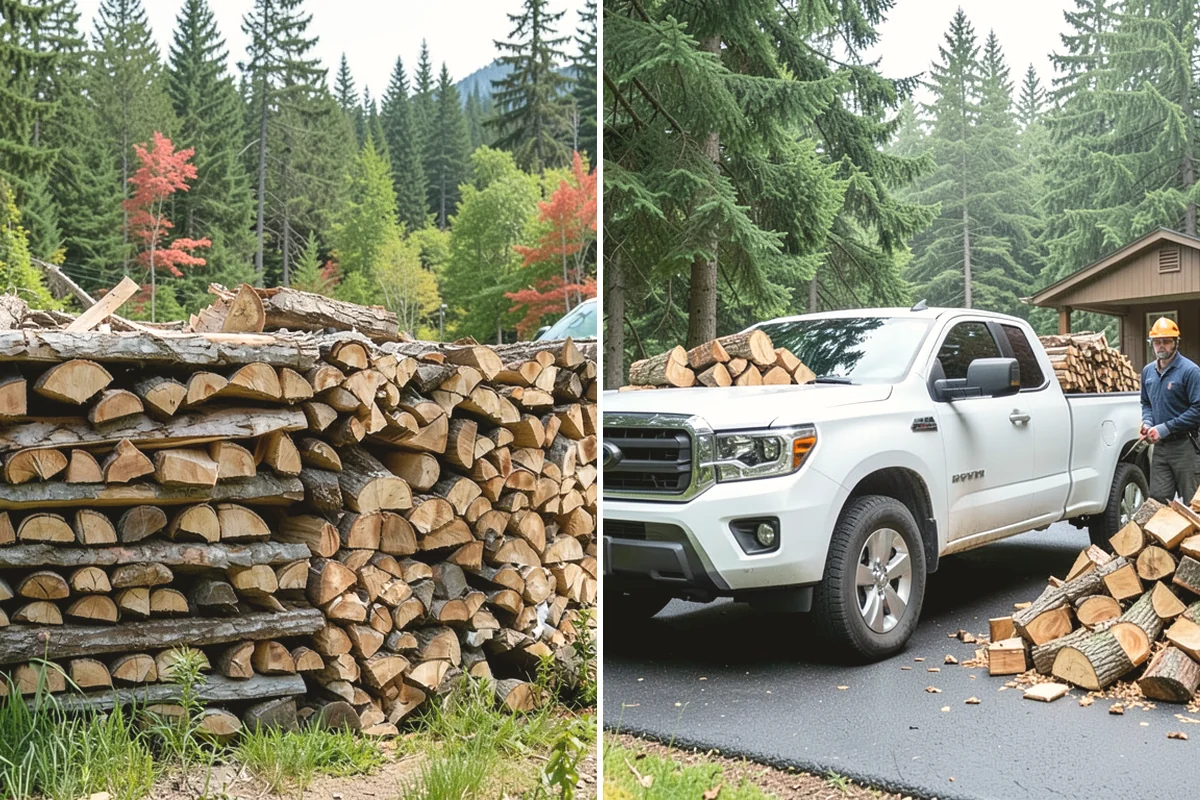 Firewood Disposal in La Conner, Skagit County, WA - Show us the wood you want removed